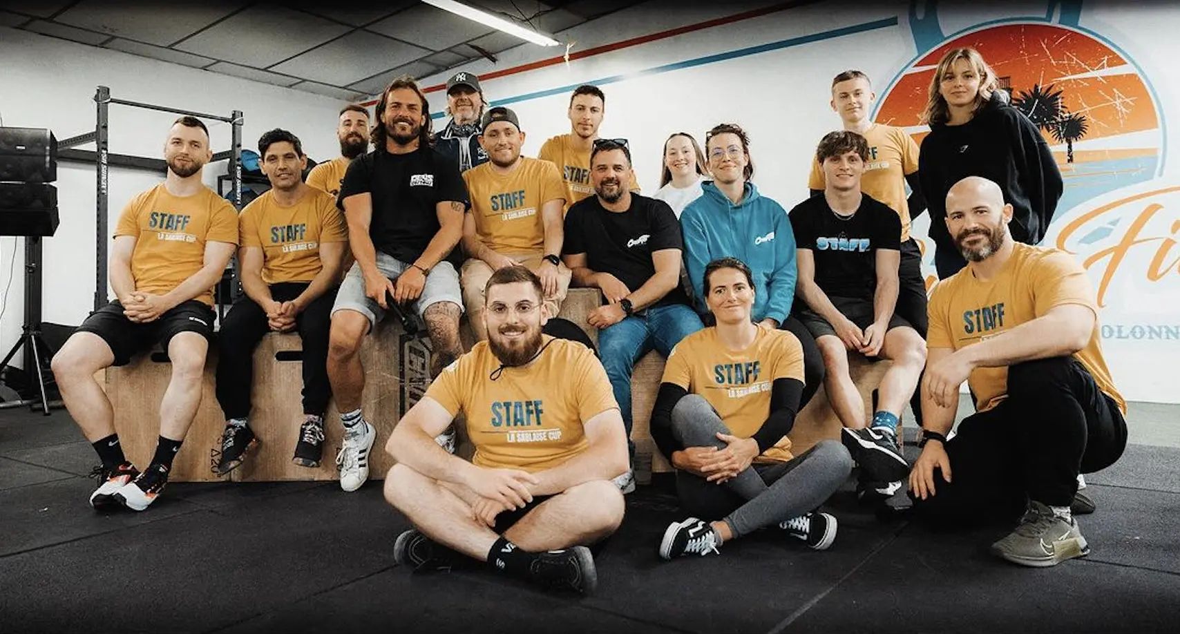 L'équipe de CrossFit Les Sables d'Olonne